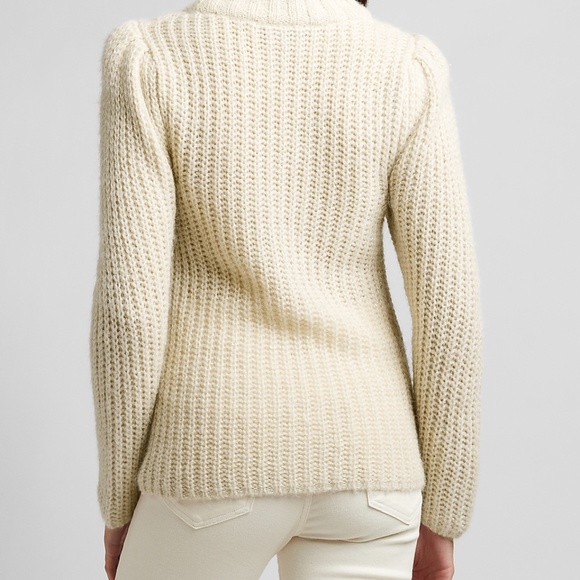 Women’s Express Metallic Knit Stitch Sweater in Oatmeal in various NWT - Picture 3 of 6